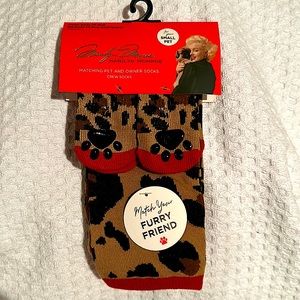 Marilyn Monroe matching pet and owner crew socks
